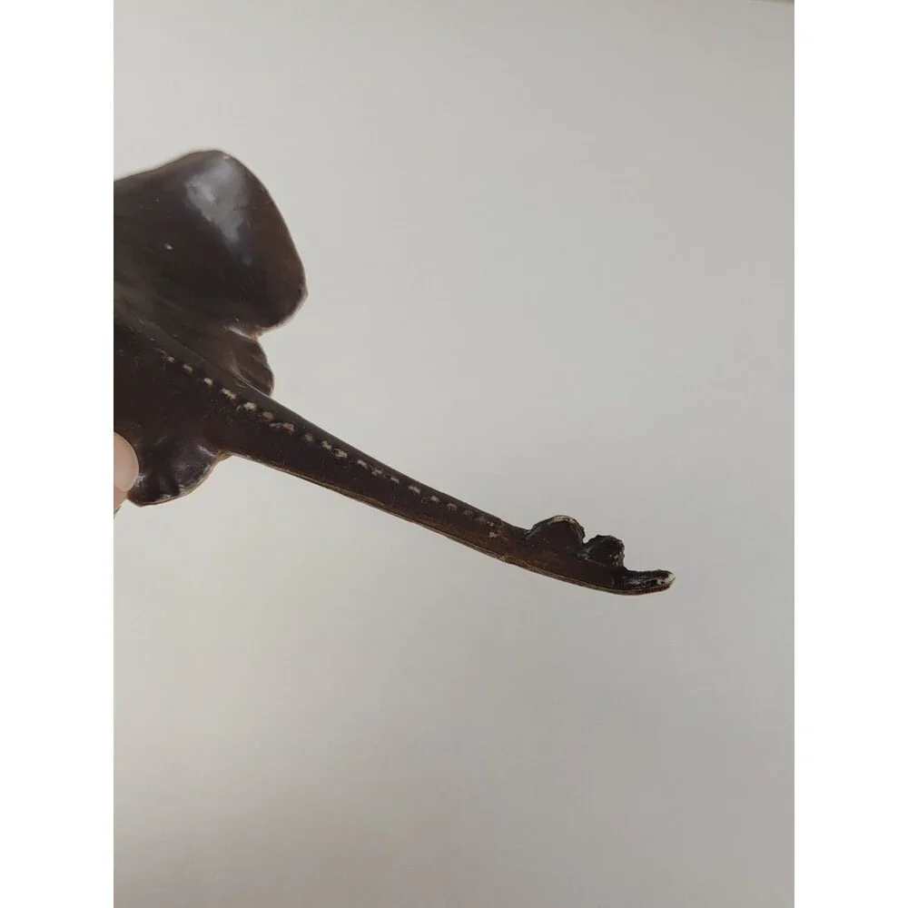 AAA Devil Fish Stingray Figurine Brown Manta Ray Ocean Marine Animal Figure Vint
